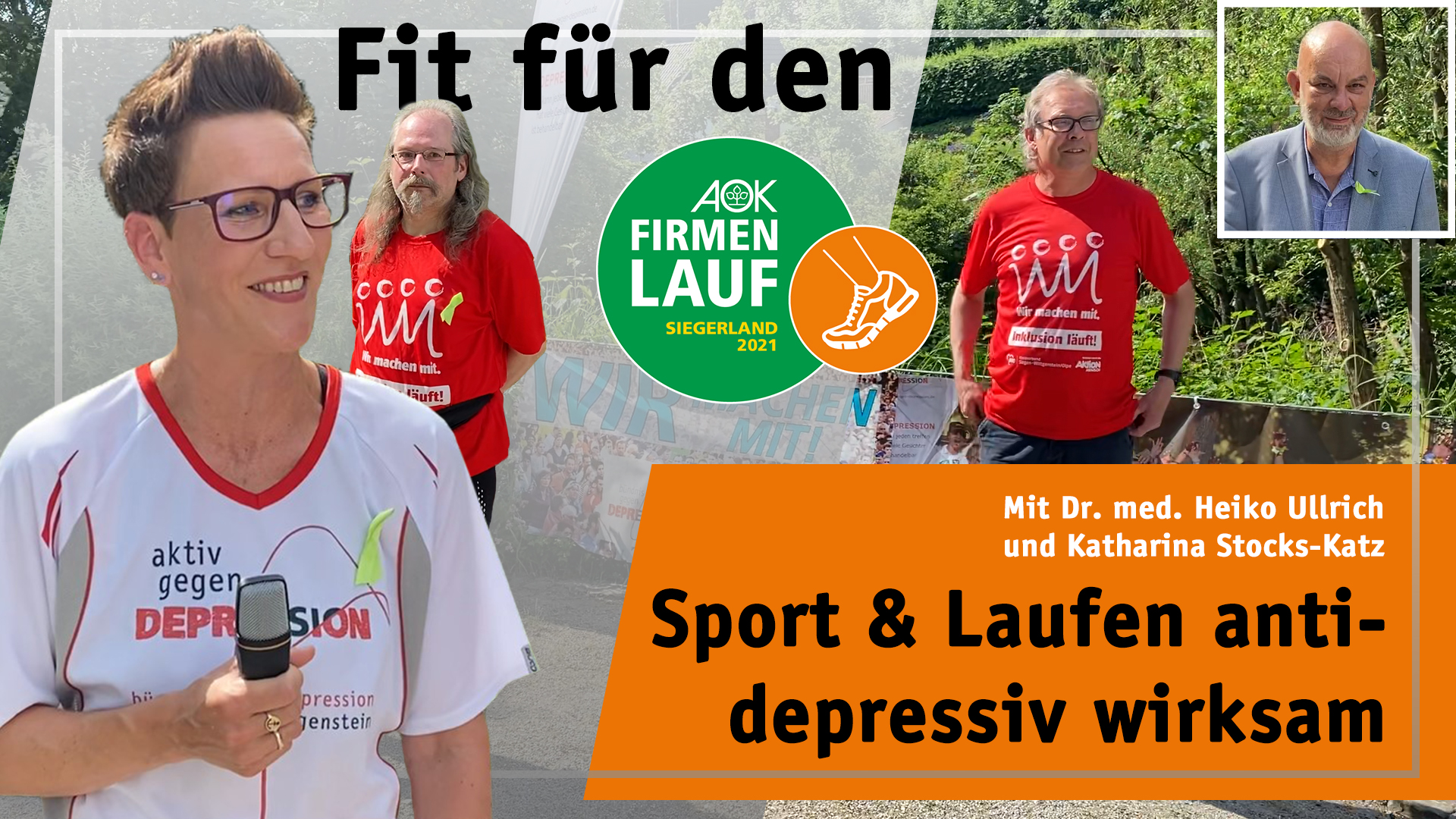 Sport & Laufen antidepressiv wirksam